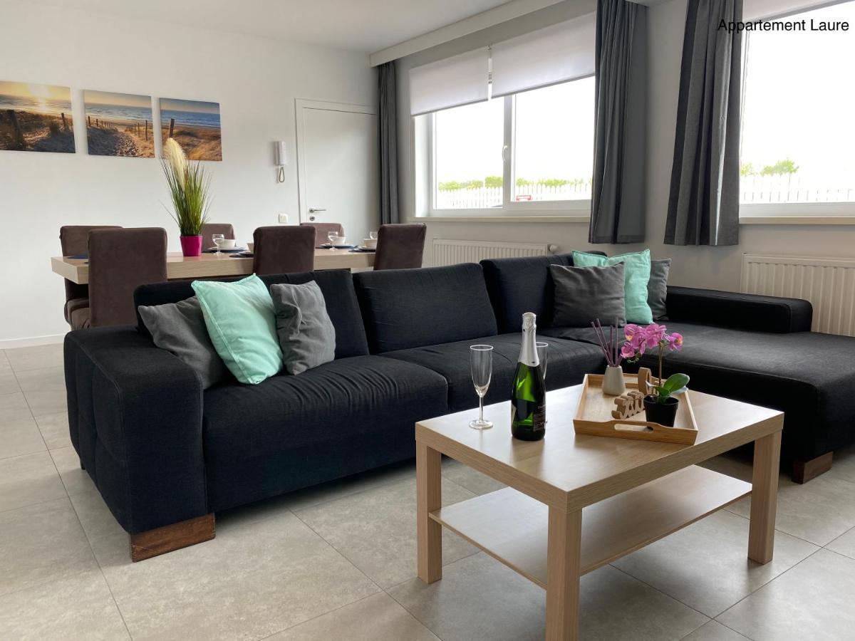 Residentie Duinenzucht - Appartement Laure I Studio Lynne Bredene Bagian luar foto