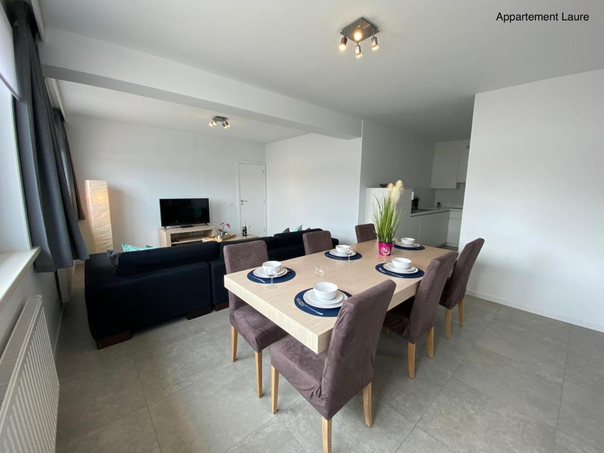 Residentie Duinenzucht - Appartement Laure I Studio Lynne Bredene Bagian luar foto