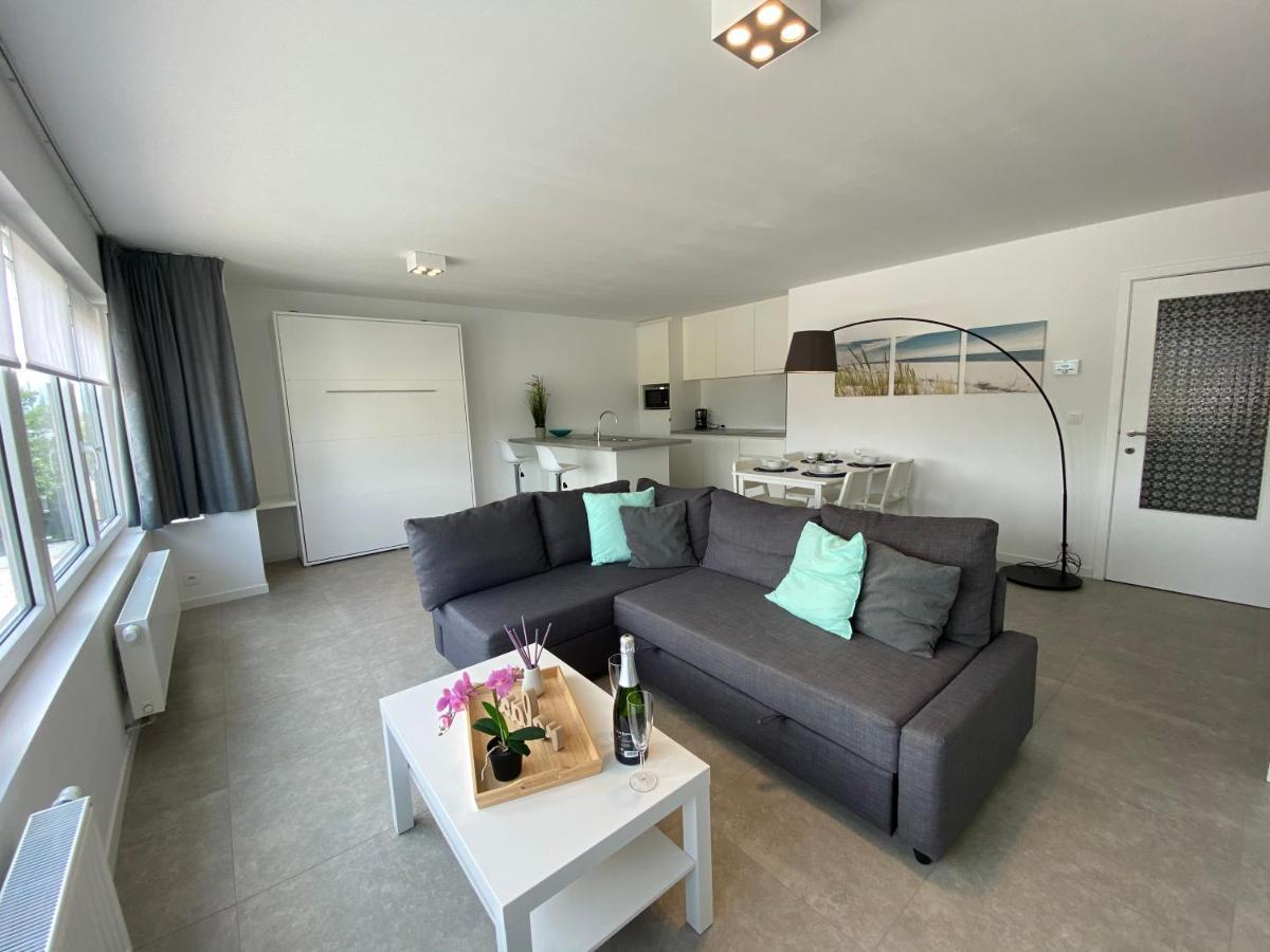 Residentie Duinenzucht - Appartement Laure I Studio Lynne Bredene Bagian luar foto
