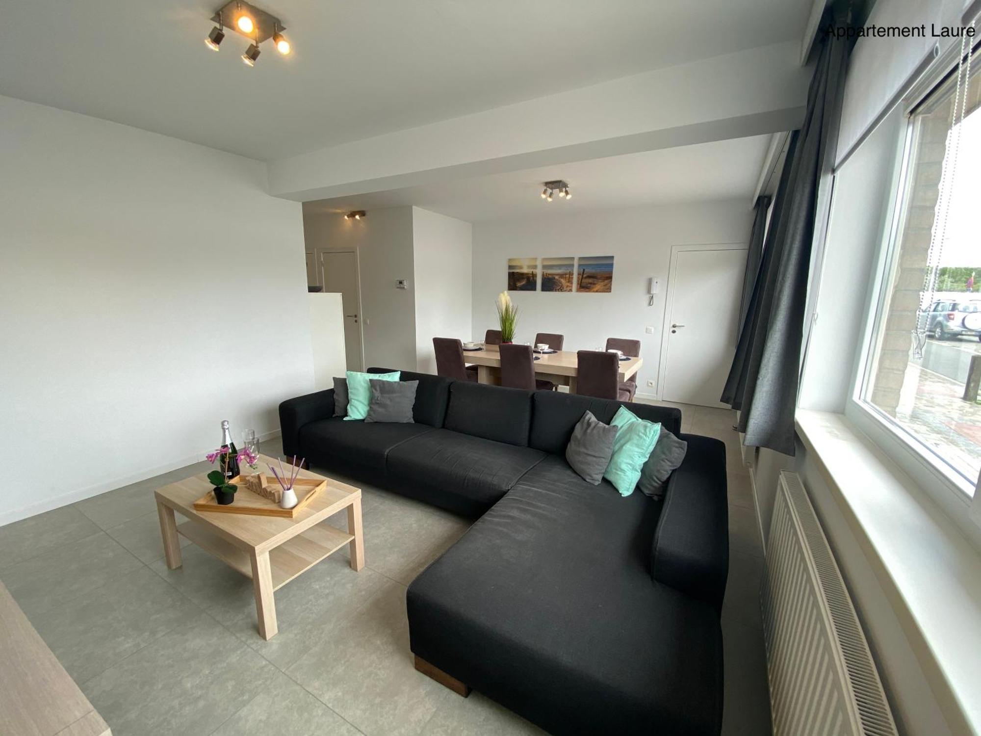 Residentie Duinenzucht - Appartement Laure I Studio Lynne Bredene Ruang foto
